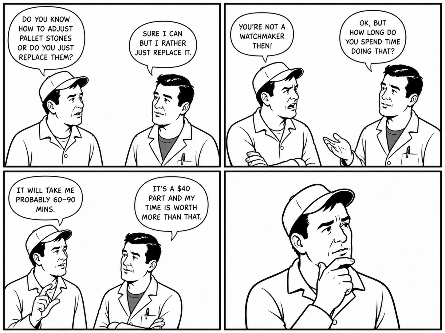 Are you a watchmaker?